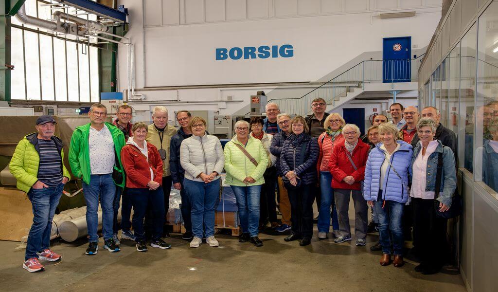 Firmenbesuch bei Borsig 2025