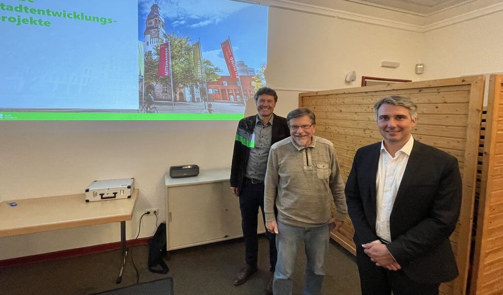 Vortrag von Dr. Volker Kreuzer (rechts)
