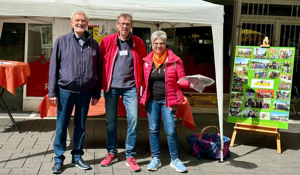 Tag des Ehrenamts, Dieter Hans, Dietrich Pollmann und Maria Jost