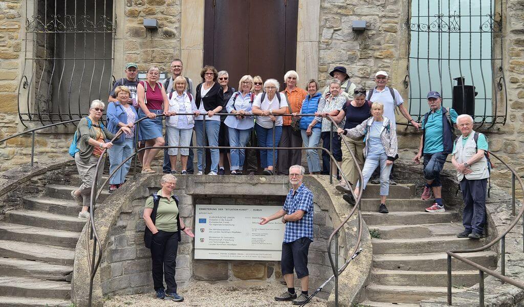 Wanderung im Bochumer Süden, vor Haus Weitmar