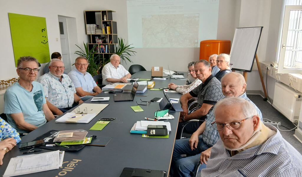 Arbeitskreis Familienforschung, große Runde