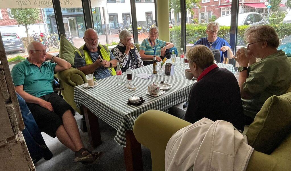 Rad- und Wanderwoche in Vreden, Einkehr im irischen Lokal