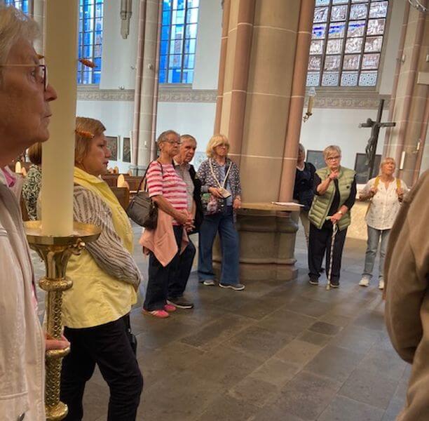 Besichtigung der Propsteikirche St. Lamberti, im Kirchenraum