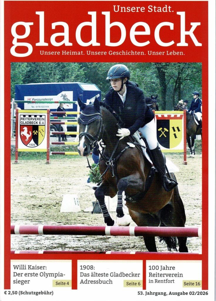 Gladbeck Unsere Stadt 2026/2, Cover